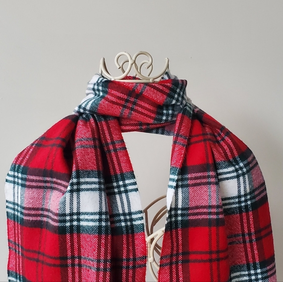 Cashmere Fringed Scarf - Picture 2 of 6